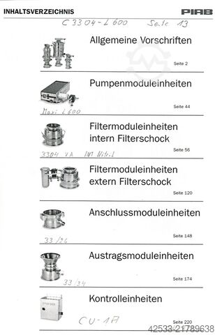 Vacuum pump Piab C3304-600