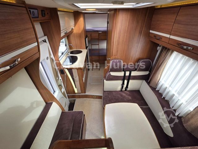 Alcove camper EURAMOBIL Terrestra TA 640 VB - Solar - Etagenbetten -