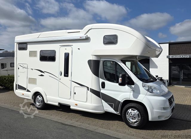 Alcove camper EURAMOBIL Terrestra TA 640 VB - Solar - Etagenbetten -