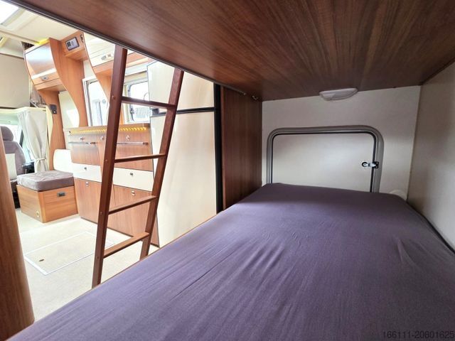 Alcove camper EURAMOBIL Terrestra TA 640 VB - Solar - Etagenbetten -