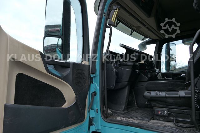 Skip truck MERCEDES-BENZ Actros 1848 Absetzkipper Meiller Funk Kamera EU6
