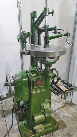 Filing and sawing machine ARTUR HUSTER Werdau mit Rundtisch 400 mm