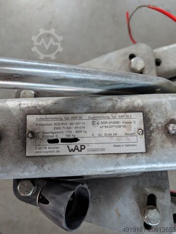 Autotrailer Eduard Hochlader Tandemachser mit Alubordwand