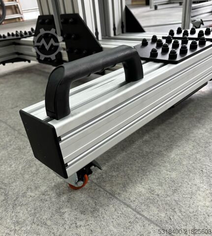 Endüstriyel robot kaidesi Heavy-Duty Robot Pedestal on Wheels Made for UR10