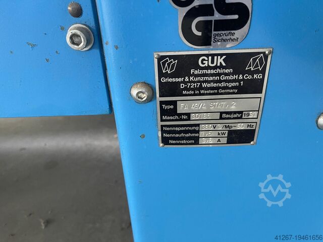 Falzmaschine GUK FA 49/4-4-1K