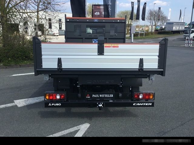 Tipper van MITSUBISHI Canter 3C15 Dreiseitenkipper AHK 3,5t/Klima/grau
