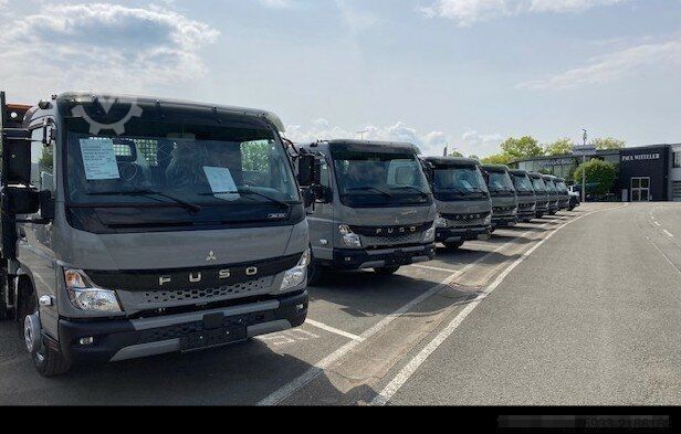 Tipper van MITSUBISHI Canter 3C15 Dreiseitenkipper AHK 3,5t/Klima/grau