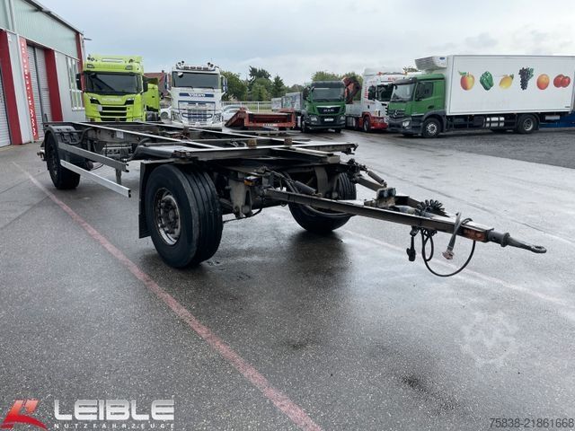 Vahetatav šassiiga haagis SCHMITZ CARGOBULL AWF 18/L-20*BDF-Lafette*SAF-Achsen*Reifen 90%*