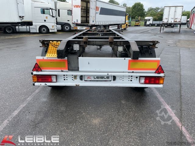 Vahetatav šassiiga haagis SCHMITZ CARGOBULL AWF 18/L-20*BDF-Lafette*SAF-Achsen*Reifen 90%*
