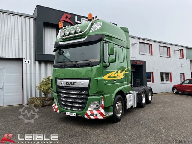 Standardni tegljač DAF XF 530 6x4 SSC*70to*2xTank*Standklima*Leder*