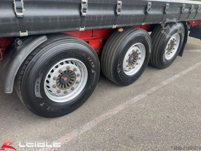 Avatud poolhaagis tentkattega KÖGEL SN 24*Tautliner*Zertifikat XL*SAF-Achsen*