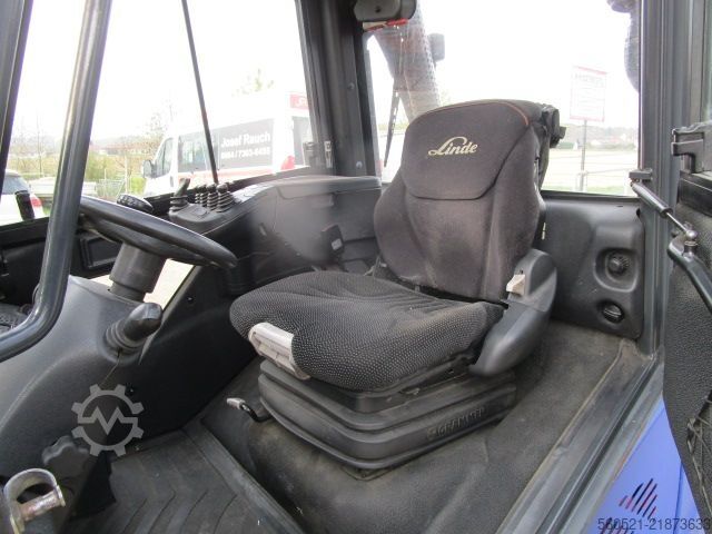 Empilhadeira diesel Linde H35D-02 Zinkenversteller + Seitenschieber