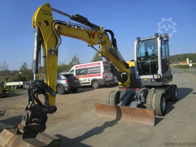 Escavadora sobre rodas Neuson EW 65 mit POWERTILT + Schnellwechsler + 3 Löffel