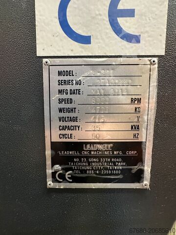 ऊर्ध्वाधर मशीनिंग केंद्र, 4th अक्ष के साथ Leadwell V-32i