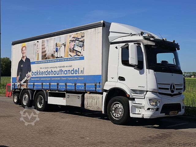 Skjutbar presenning MERCEDES-BENZ ANTOS 2633