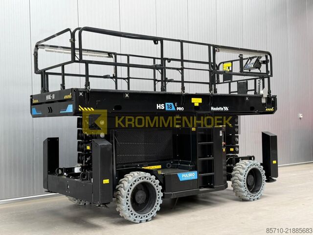 Šķēres lifts Haulotte HS 18 E Pro XL platform