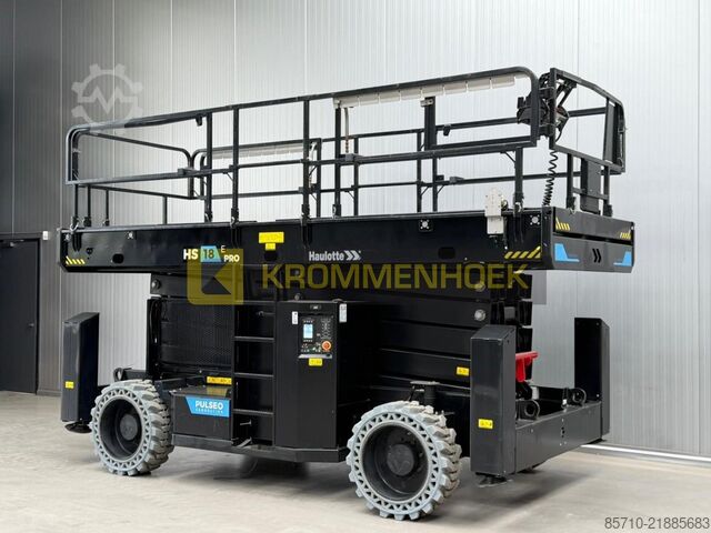 Šķēres lifts Haulotte HS 18 E Pro XL platform