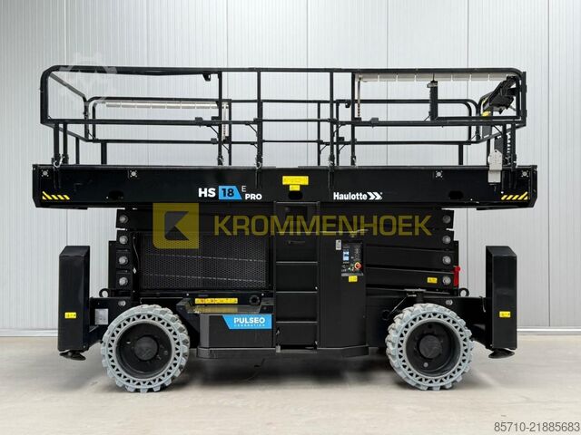 Šķēres lifts Haulotte HS 18 E Pro XL platform