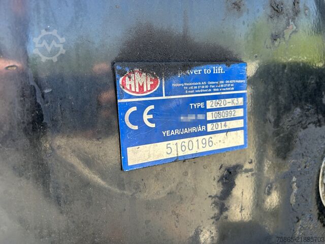 Sistem lengan pengait Volvo FM 420 8x2 / AJK Hooklift 25 Ton / HMF 2620 K3 ...