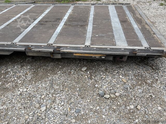 Сменный кузов открыт Wecon Verzinkte Plattform Zurringe+Lochleiste