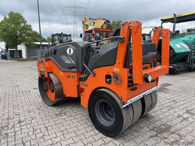 Kombiwalze Hamm HD14 VT Kombiwalze 34,6 kW Kantenschneid