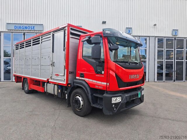 Galvijų vežimas Iveco Eurocargo 150.320 - Finkl Livestock box - Autom...