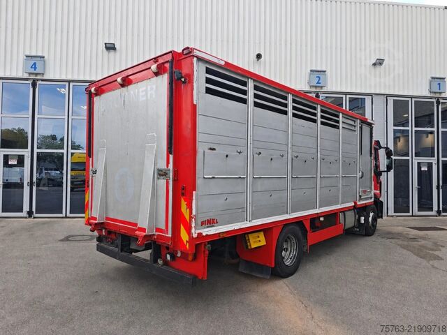 Transport av nötkreatur Iveco Eurocargo 150.320 - Finkl Livestock box - Autom...