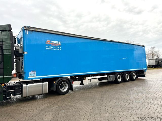 Walking floor semitrailer KNAPEN K100 Schubboden 92m³ 10mm Boden Powersheet TOP
