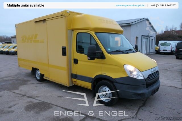 Skåpbil iveco Daily 35 S11 C30C AUTOMATIK KAMERA Regale LUFT DURCHGANG EURO-5 CoC