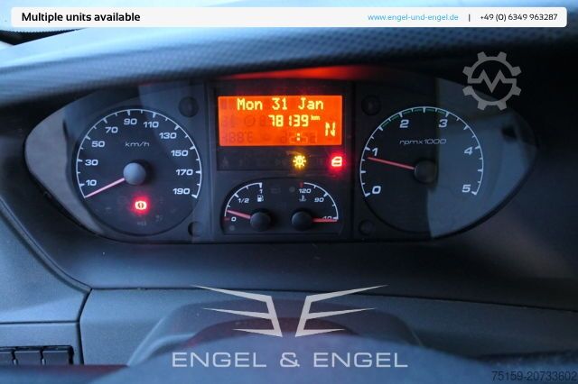 Skåpbil iveco Daily 35 S11 C30C AUTOMATIK KAMERA Regale LUFT DURCHGANG EURO-5 CoC