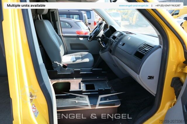 Skåpbil Volkswagen T5 Transporter 2.0 TDI PARKTRONIK EURO-5 2xSCHIEBETÜR CoC