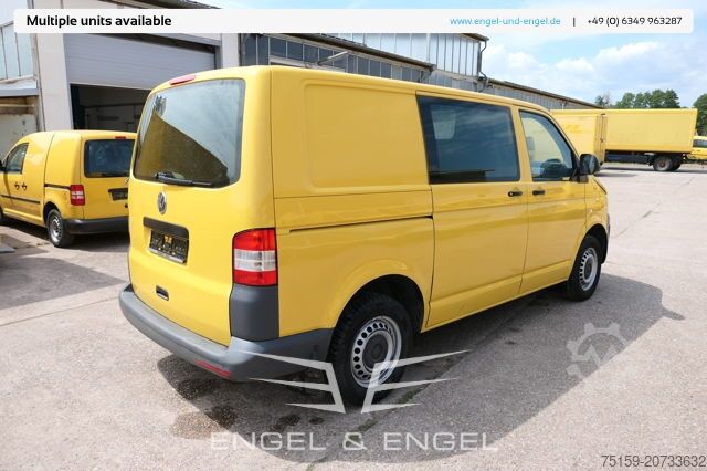 Skåpbil Volkswagen T5 Transporter 2.0 TDI PARKTRONIK EURO-5 2xSCHIEBETÜR CoC