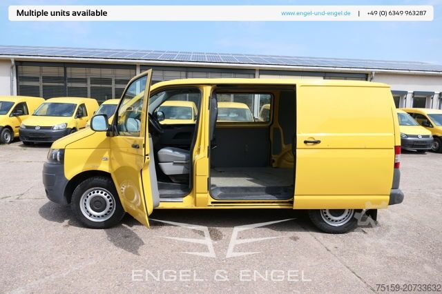 Skåpbil Volkswagen T5 Transporter 2.0 TDI PARKTRONIK EURO-5 2xSCHIEBETÜR CoC