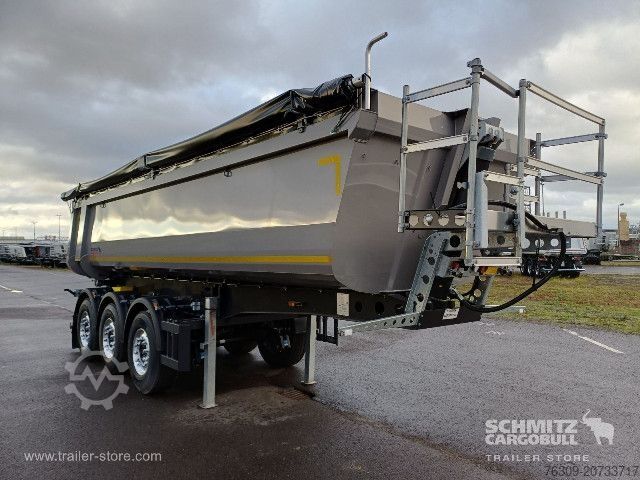 Kippipuoliperävaunu Schmitz Cargobull Kipper Stahlrundmulde 24m³