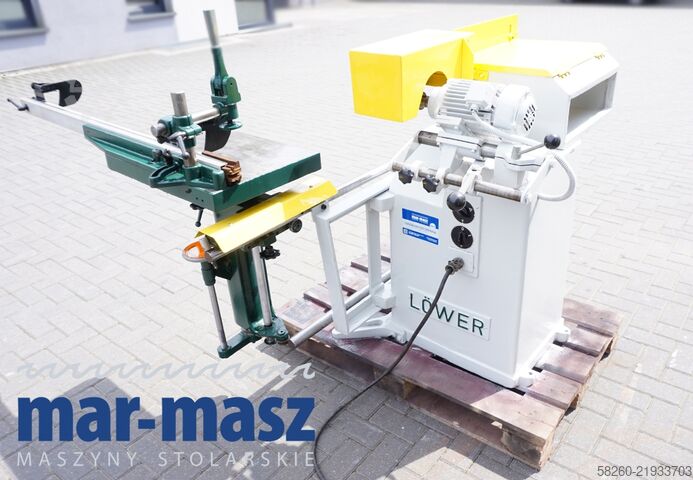 Zapfenschneidemaschine (Zapfenschneider), Fräsmaschine Czopiarka LÖWER