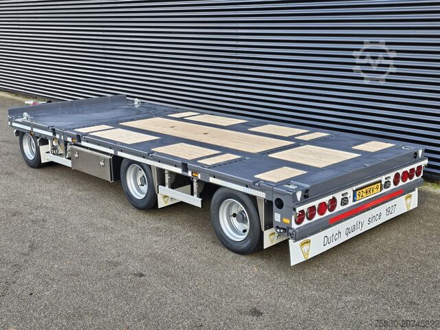 Przyczepa z gramofonem Jumbo TVL300LCU - UITSCHUIFBAAR / LIFTAS / TWIST-LOCKS