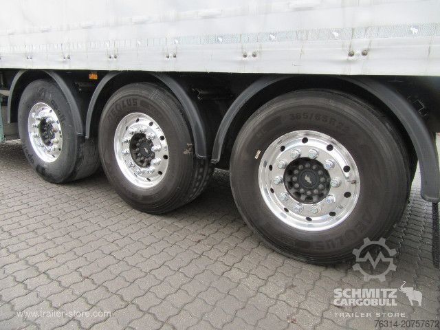 Brandalı açık yarı römork Schmitz Cargobull Curtainsider Standard Getränke