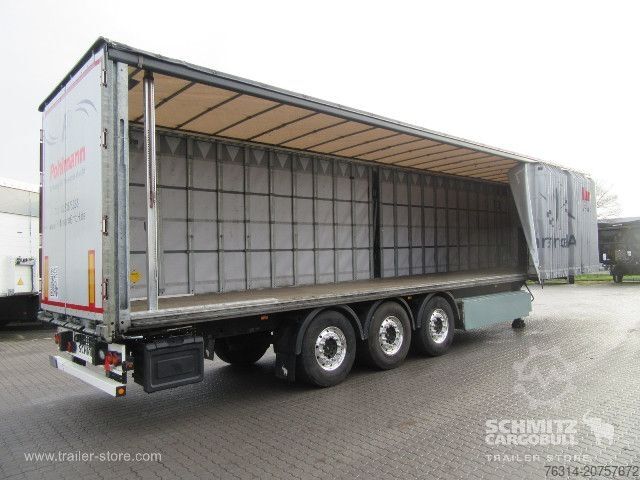 Brandalı açık yarı römork Schmitz Cargobull Curtainsider Standard Getränke