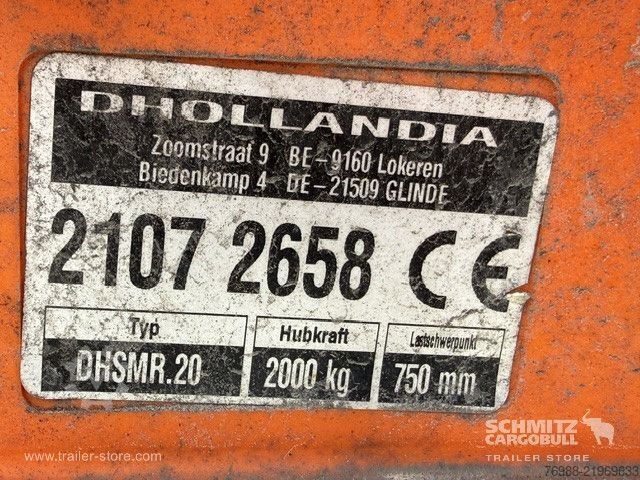 Treler separuh berpenyejuk Schmitz Cargobull Tiefkühler Multitemp Ladebordwand