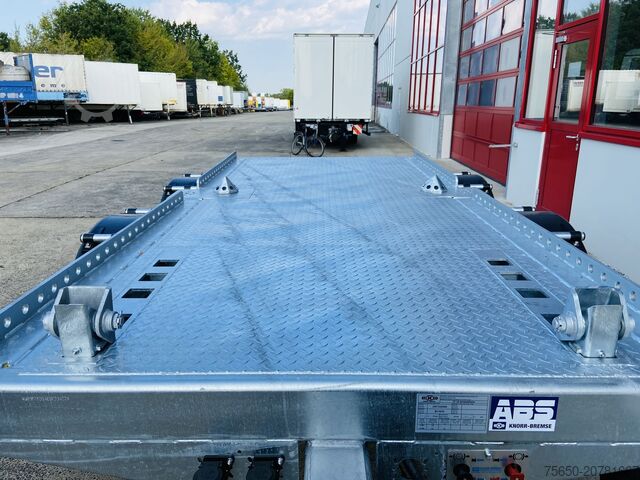 Remolque de plataforma baja Möslein TMH 2 14 t Tandem- Absetzmuldenanhänger,geschlossenen BodenNeufahrzeug