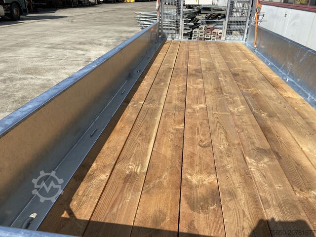 Remolque de plataforma baja Möslein TT 11-E 5,50 - 2 Tandemtieflader5,50 m x 2 m, Feuerverzinkt