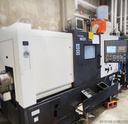 Centrum tokarsko-frezarskie CNC Hyundai WIA L3000SY