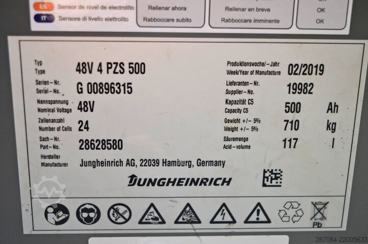 Gaffeltruck Jungheinrich EFG 213