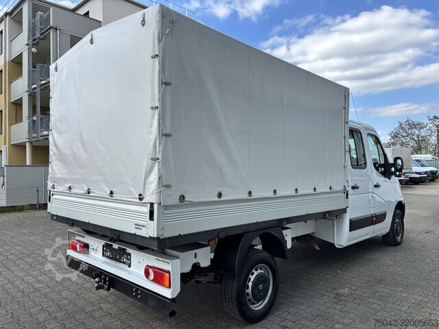 Gardinsided kassevogn Renault Master Plane*Allrad*Klima*Stand*1.Hand*