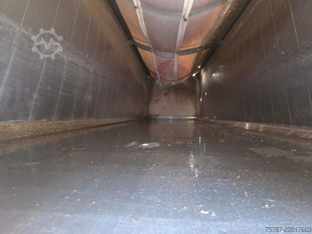 Semiremorcă basculantă WIELTON 50 cbm Getreidemulde, Pendelklappe,Kornschieber