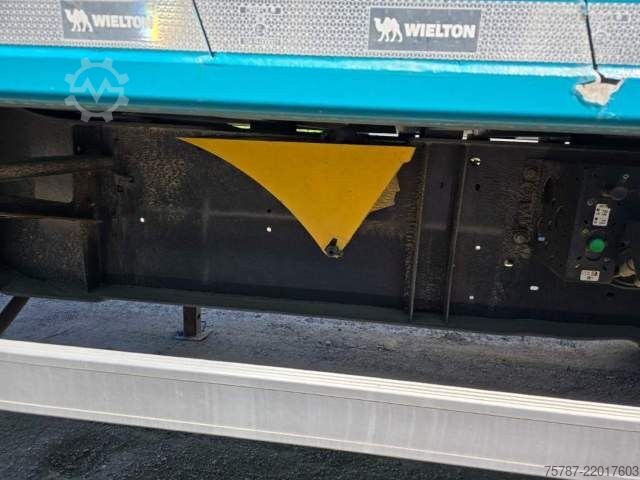 Semiremorcă basculantă WIELTON 50 cbm Getreidemulde, Pendelklappe,Kornschieber