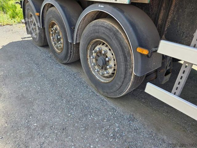 Semiremorcă basculantă WIELTON 50 cbm Getreidemulde, Pendelklappe,Kornschieber