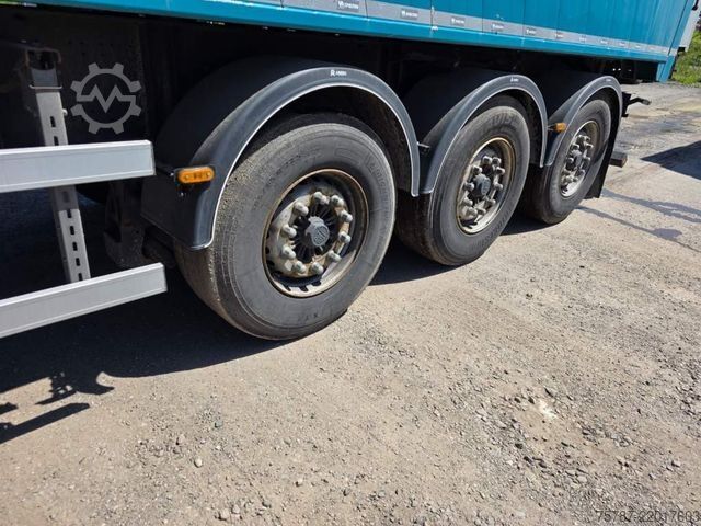 Semiremorcă basculantă WIELTON 50 cbm Getreidemulde, Pendelklappe,Kornschieber