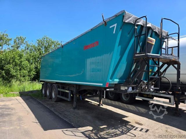 Semiremorcă basculantă REISCH 48 cbm Getreidekipper, Kornschieber, Lift