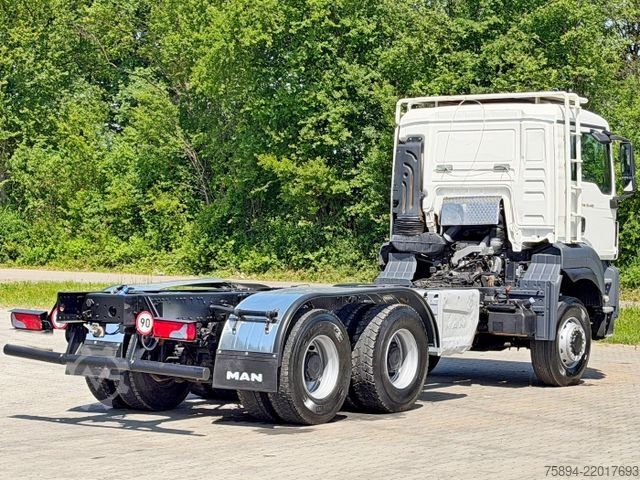 Shasi kamioni MAN TGX 33.480 Fahrgestell 6,70 m * 6x6  *TOP!